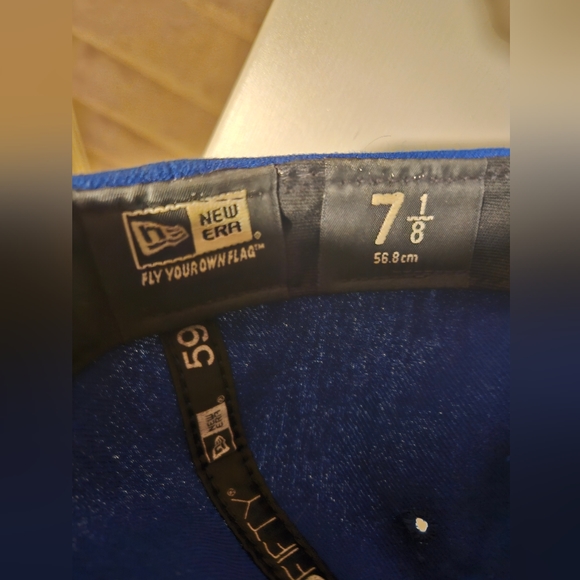 Toronto Blue Jays New Era 59Fifty MLB Authentic Fitted Hat 7 1/8 Like New - Picture 6 of 7